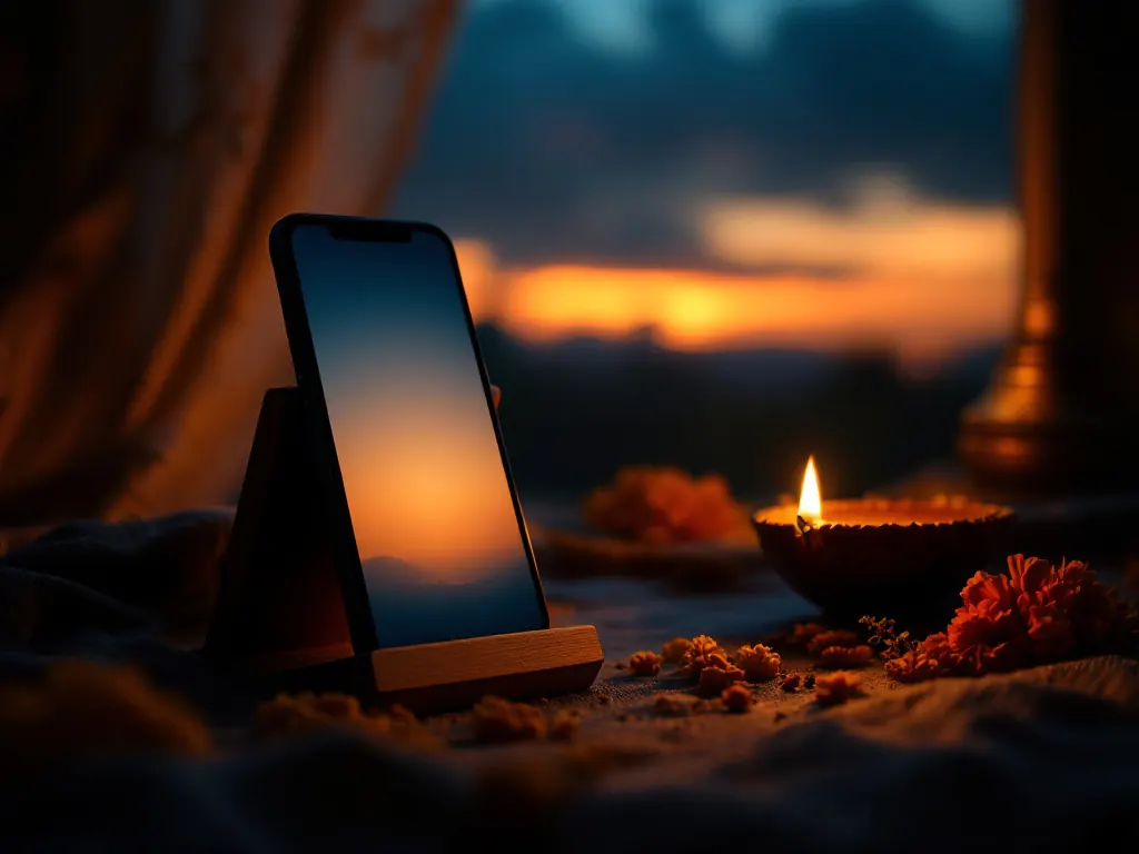 A video consultation on a laptop beside a printed kundli
